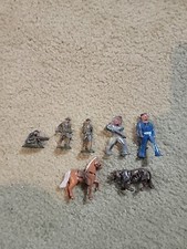 Vintage Lead Figures/Soldiers, Horse, Tiger, Etc. Lot Of 7