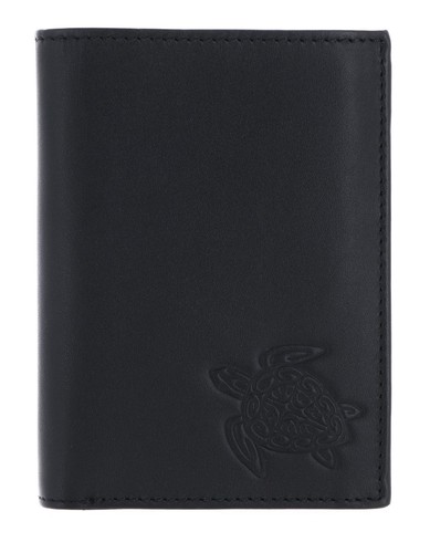Cartera combinada oxmox Leather Turtle negra nueva - Imagen 6 de 9