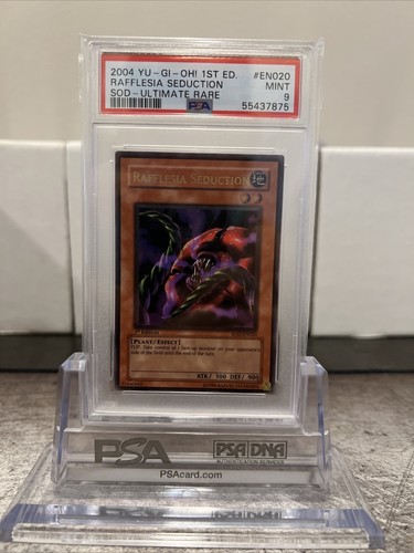 Yugioh Sod 1st Ultimate Rafflesia Seduction Psa 9