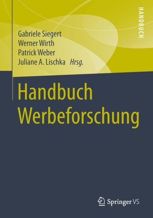 Thumbnail - Gabriele Siegert (u. A.) | Handbuch Werbeforschung | Buch | Deutsch