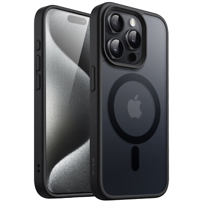 JETech Magnetic Case for iPhone 15 Pro 6.1-Inch Compatible with MagSafe