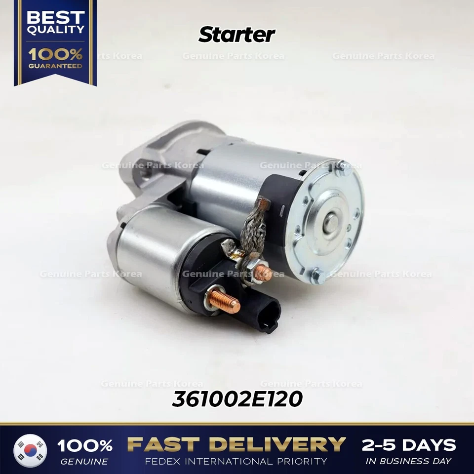 ⭐Genuine⭐ Starter 361002E120 for Hyundai Elantra Tucson Kia Forte - Image 3 of 4