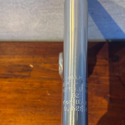 NITTO PEARL NJS TRACK BIKE STEM 25.4mm 80 90 100 110 120mm Silver