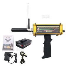 GR-200 Long Range Metal Gold Detector Underground 100m w/LED Antenna Case