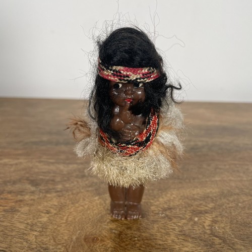 Parrs Tribal Maori Doll Vintage Girl New Zealand Collectable Souvenir Polynesian - Picture 17 of 23