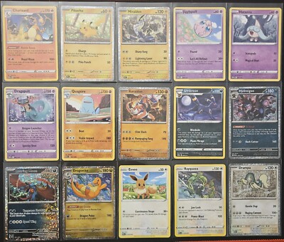 Dragon Discovery Complete 15 Card Set 7x Holo McDonald s Promos Pokémon 2025 NM