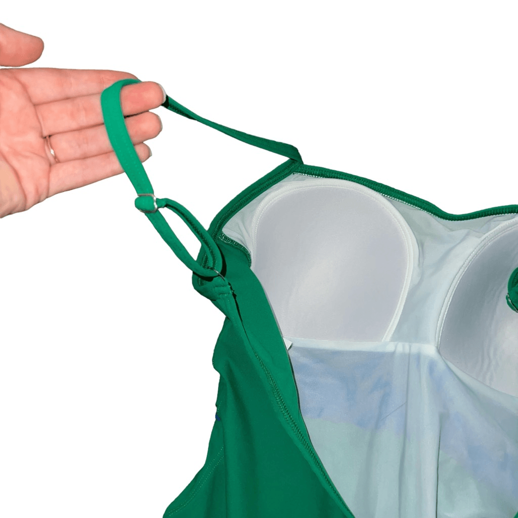 水着・ビーチグッズその他 Oseree SWIMWEAR (MGF224 GREENPURPLE) Sustainable Women's Swimwear in Sizes 0-24 | Summersalt