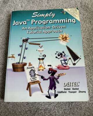 Simply Java Programming : An Application-Driven Tutorial Approach by Paul Deitel
