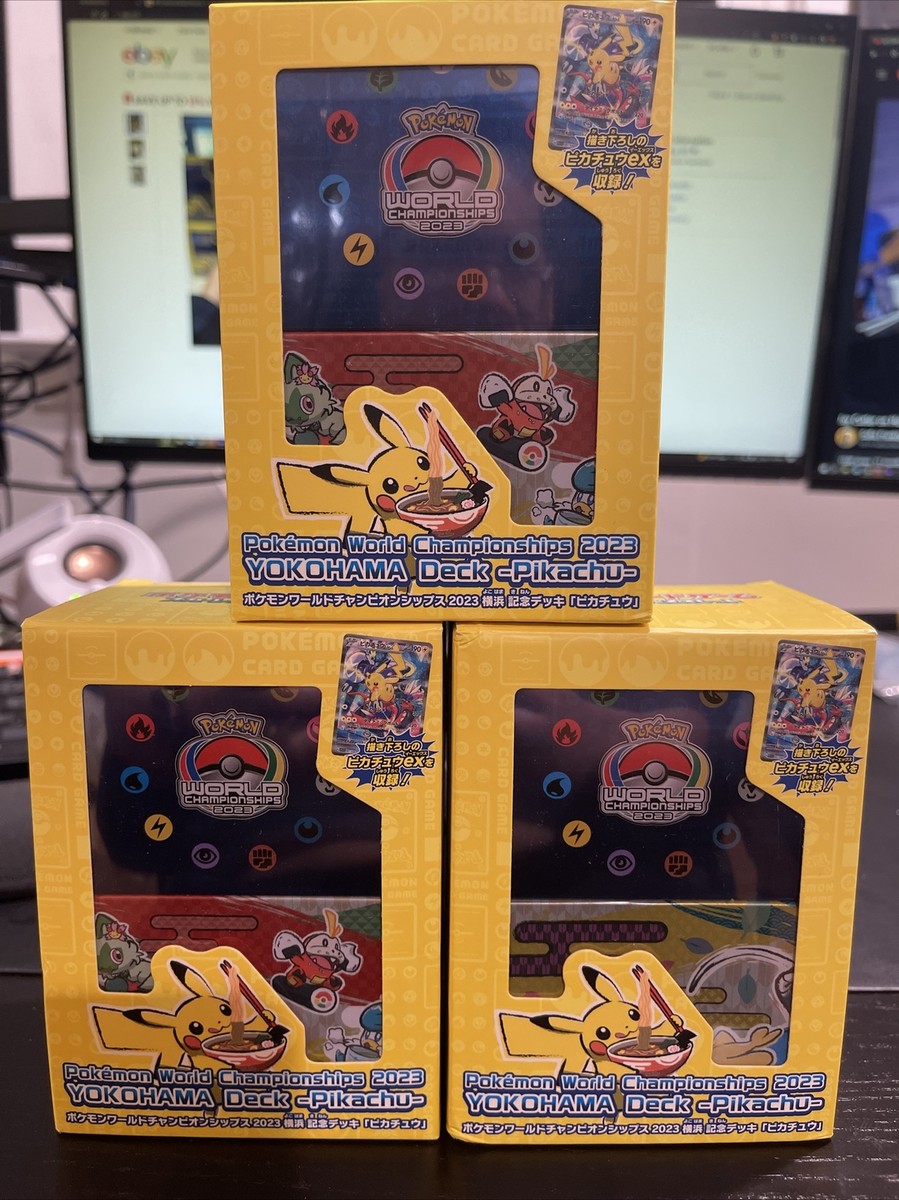 Pokemon World Championships 2023 Yokohama Deck - NO PIKA Pokemon World Championships 2023 Yokohama Deck - NO PIKA