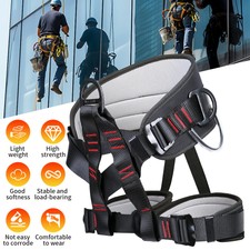 Half Body Safety Harness Tree Climbing Fall Protection Fire Rescuing Caving Rock