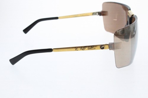 VTG Gargoyles Sunglasses Dale Earnhardt Signature Series 22K Gold Plate *WORN* - Picture 5 of 16