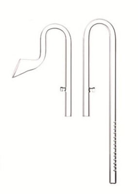 AQUA-NOA Lily Pipe Set Filter Ein-Auslauf