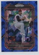 2023 Panini Prizm Blue Ice Prizm Ky Bush #59 0t2