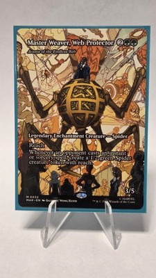 Master Weaver, Web Protector - Mythic Borderless 0032  Marvel's Spider-Man - MTG