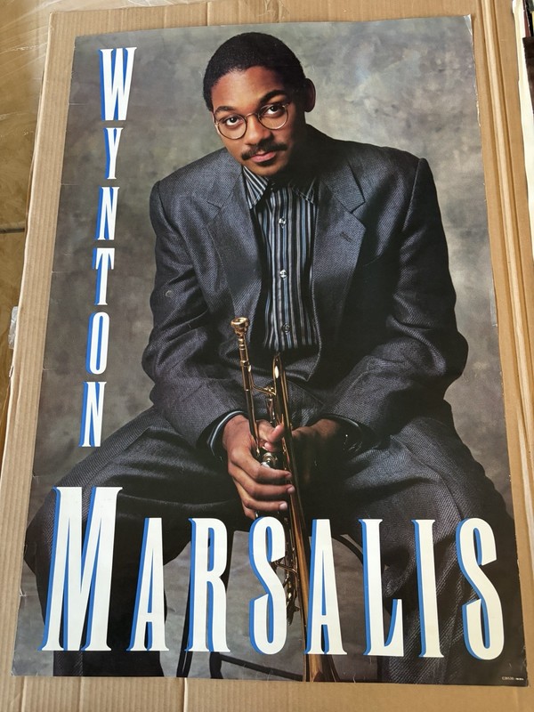 Wynton Marsalis Poster 24” x 36” Jazz trumpeter