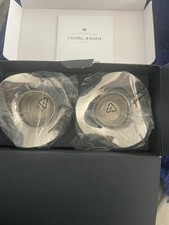 Georg Jensen COBRA 2 Tealight Candle Holder Stainless Steel Mirror New Boxed 