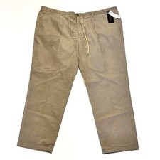 Teijin Solotex Men’s Tan Pants Micro-corduroy Stretch Size 5L(Japan) 3XL (US)