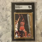Fleer 1992-93 Michael Jordan #238 League Leader SGC 9 Chicago Bulls NBA Card