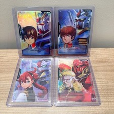 2025 Gundam Card Game Chinese Resource Tokens RP Promo Holofoil set of 4Pcs NM