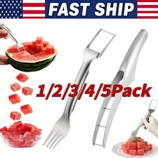 3/1 Watermelon Slicer Cutter,2-in-1 Fork Stai...