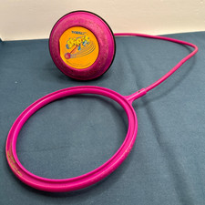 Vintage 1997 Tiger Electronics Skip It Toy Hot Pink w/ Counter