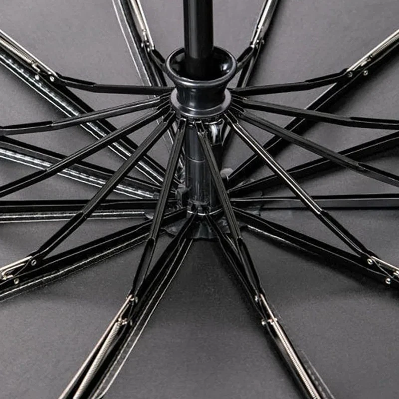 Paraguas plegable automático compacto anti-uv automático sol/lluvia para hombre. Foto 4 de 4