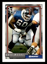 Pro Set Eric Moore New York Giants