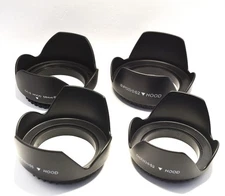 Tulip Camera Thread Lens Hood Prevent Flare Canon Nikon Sony Sigma 52,55,58,62mm