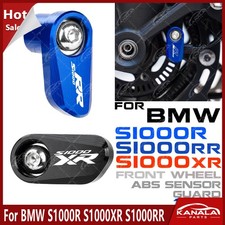 For BMW S1000R S1000XR S1000RR Front Wheel ABS Sensor Protection Guard Cover New