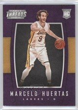 2015-16 Panini Threads Leather Rookies Marcelo Huertas #219 0w8