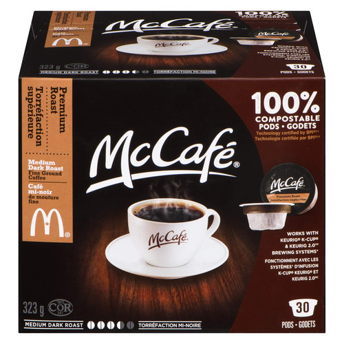 McCafe Premium Roast Kaffeepads, 323g, 30 Stück {Importiert aus Kanada} - Bild 2 von 5