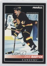 1992-93 Pinnacle Dave Babych #201 0a4
