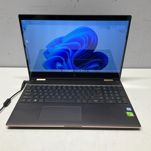HP Spectre x360 15-ch011nr Laptop Intel i7-8550U @ 1.80 GHz 8GB 256GB SSD Win 11