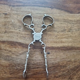 Silver sugar nips/tongs Birmingham 1901 12cm 28g (approx.)