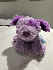 NWT Webkinz Grape Soda Pup with Unused Sealed Code Ganz Plush