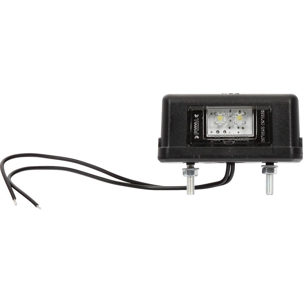 Éclairage de plaque WAS 90235 12V pour remplacer un feu cassé de remorque