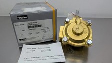 Parker 16F24C2164AAF Solenoid Valve 1"NPT 2-Way Brass NC
