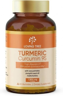 Loving Tree Turmeric Gummies | Joint Health Supplement for Mobility & Joint Pain