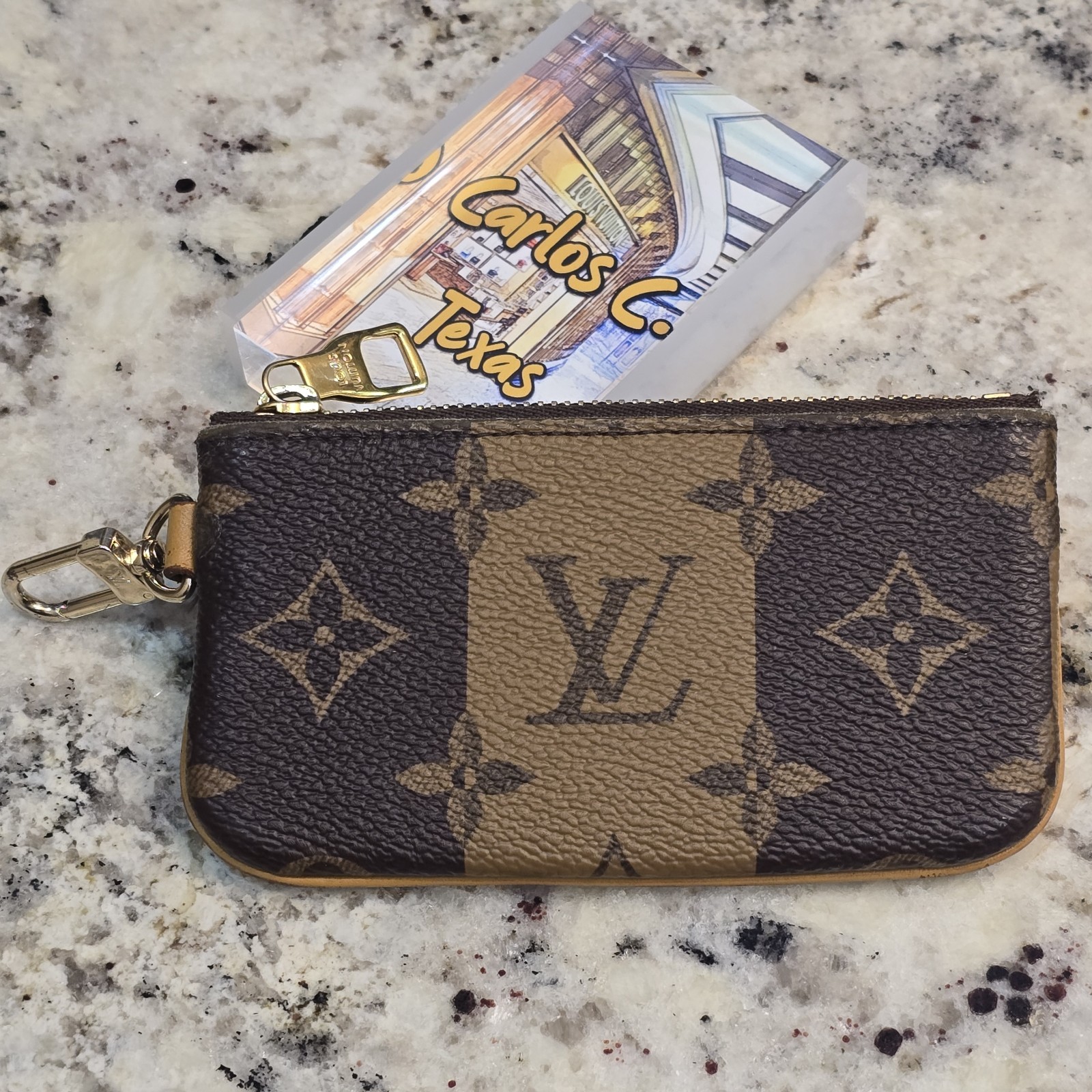 Louis Vuitton X Nigo Key Pouch  Trio Messenger Used Limited Edition Virgil Abloh