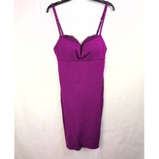 Victoria's Secret Miraculous Bra Top purple dress Size 36C Coquette Bodycon Y2K