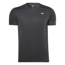 Image of Reebok Men's Workout Ready Tech Tee, Night Black Size Small Moisture wicking