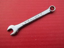 ALLIED TOOLS Combination Wrench 5/16" Open Box End & 12-Point 4" Long