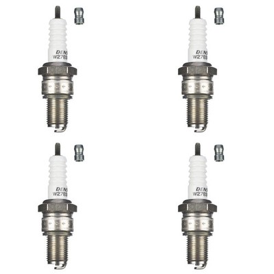 DENSO Zündkerze W27ESR-U 4er Set (für: Rieju MRT 50 Freejump SM (Euro 4) 18-19 )