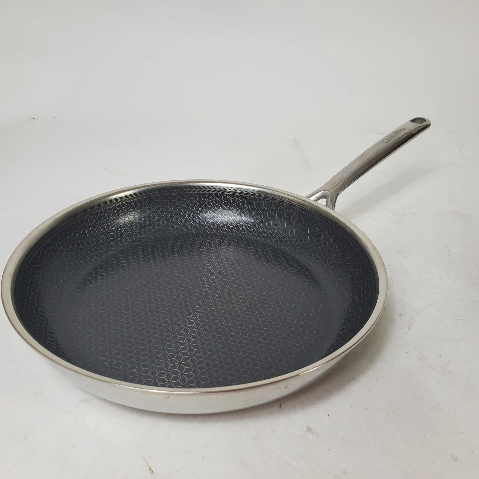 GreenPan 12" Frying Pan Skillet Spectra Ceramic Nonstick Induction Safe Scuffs