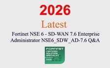 Fortinet NSE 6 SD-WAN 7.6 Admin NSE6 SDW AD-7.6 Q A GUARANTEED 1 month update 