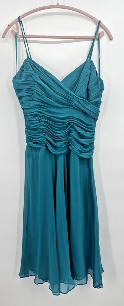 ebay fit and flare dress Satin Fit and Flare Backless Dress main image 1