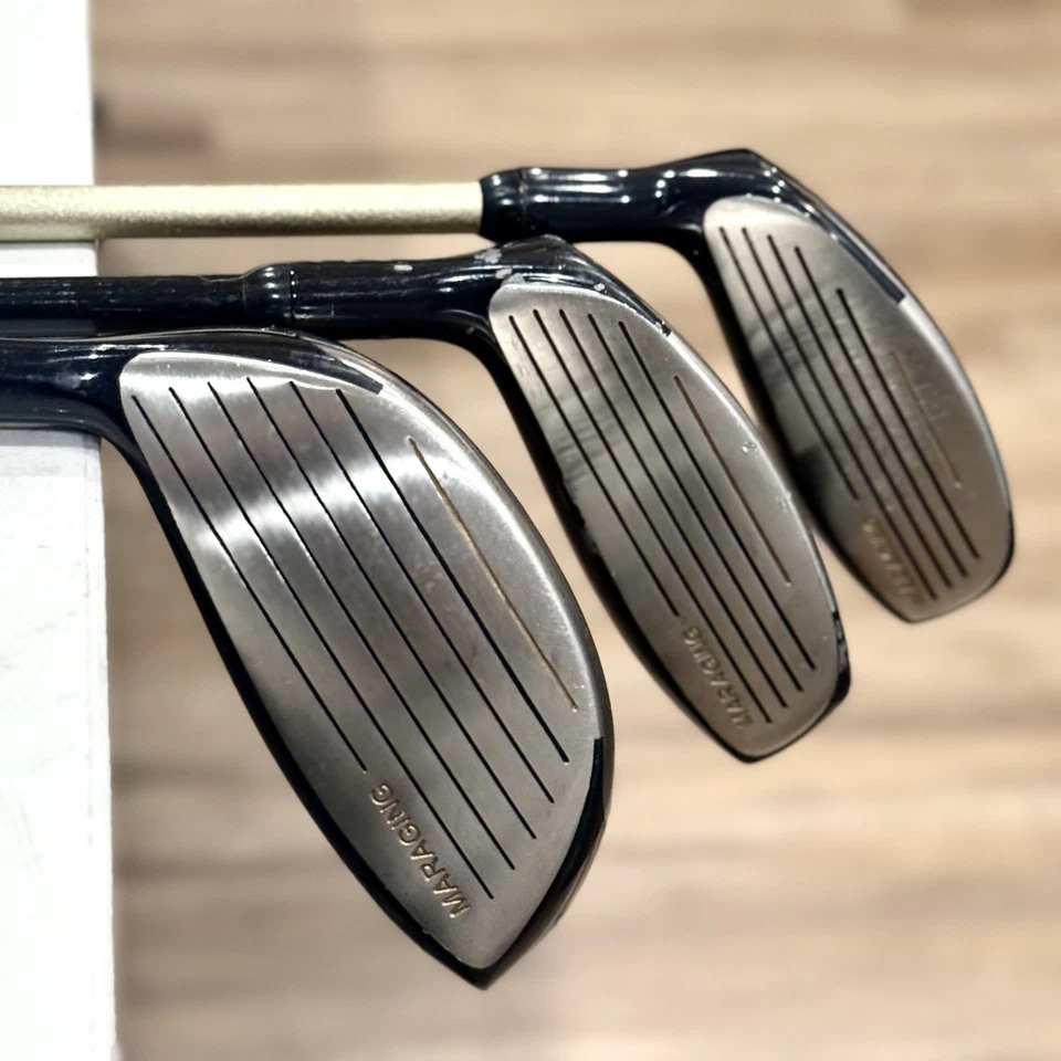 Controlador Master Grip acero negro 9° 3-13° 5-19° FW grafito S300 rígido flexible diestro alto Foto 4 de 4