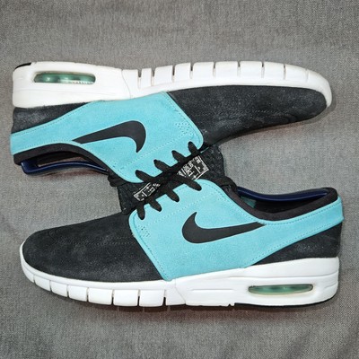 Nike SB Stefan Janoski Max Black Mint Teal Men display picture 2