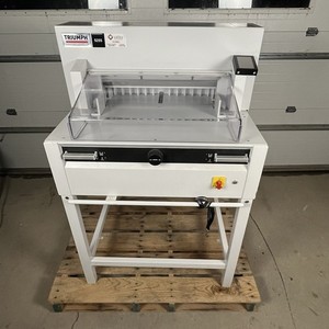 MBM Triumph 5255 20 3/8” Electronic Paper Cutter TESTED and WORKING 20A plug