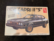Vintage MPC Ford Capri II “S” 1/25 Model Kit T486 NOS Factory Sealed 1970s